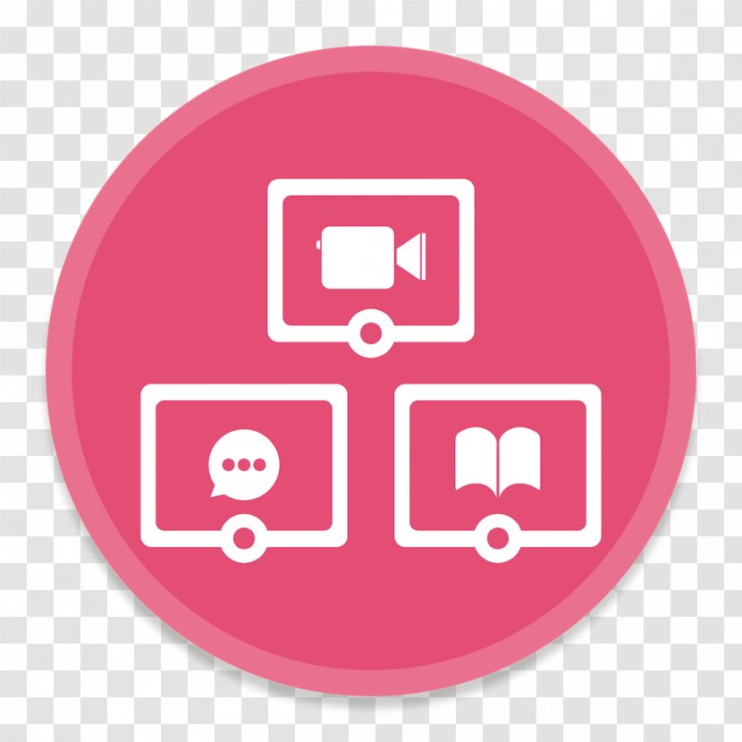 Pink Text Brand Symbol - Magenta - MissionControl Transparent PNG