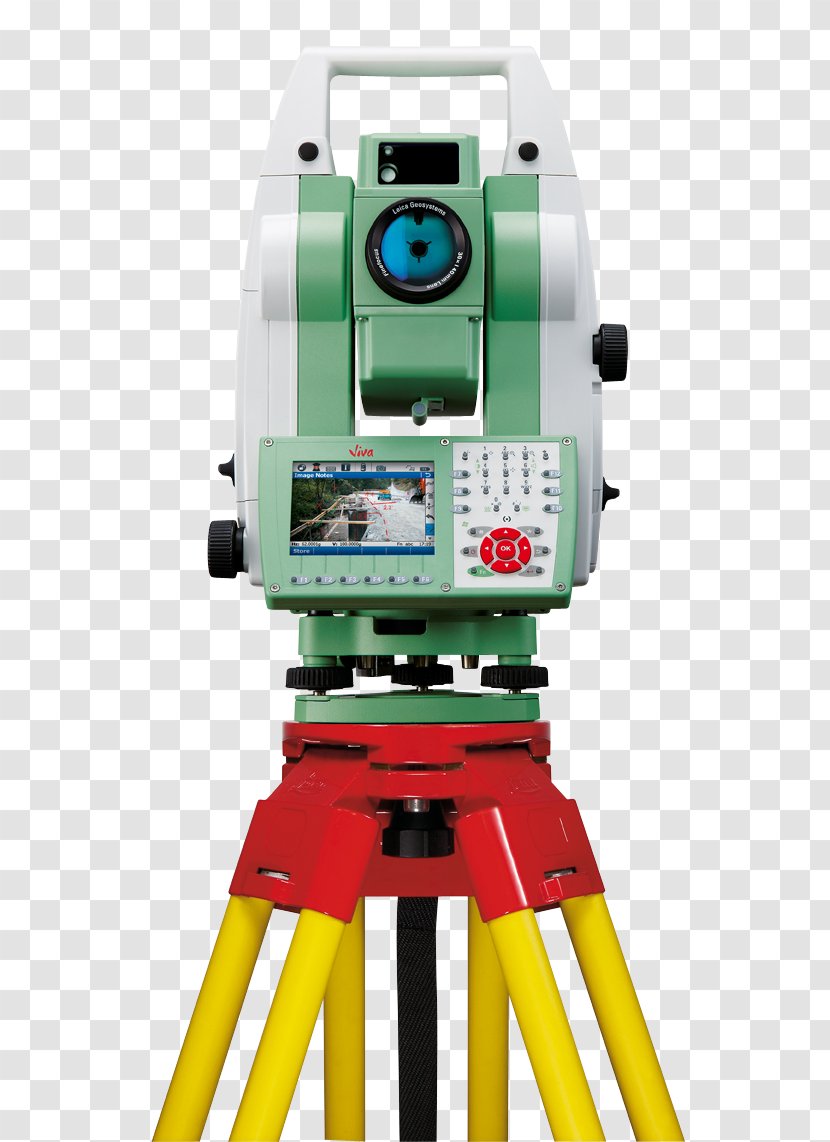 Total Station Leica Geosystems Camera Real Time Kinematic Computer Software - Hardware - Surveyor Transparent PNG