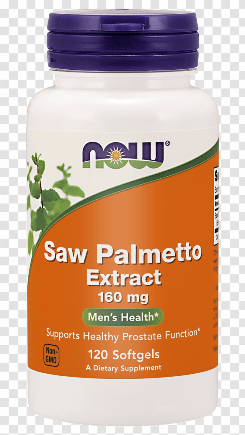 Dietary Supplement NOW Foods Health Essential Amino Acid - Capsule - Saw Palmetto Transparent PNG
