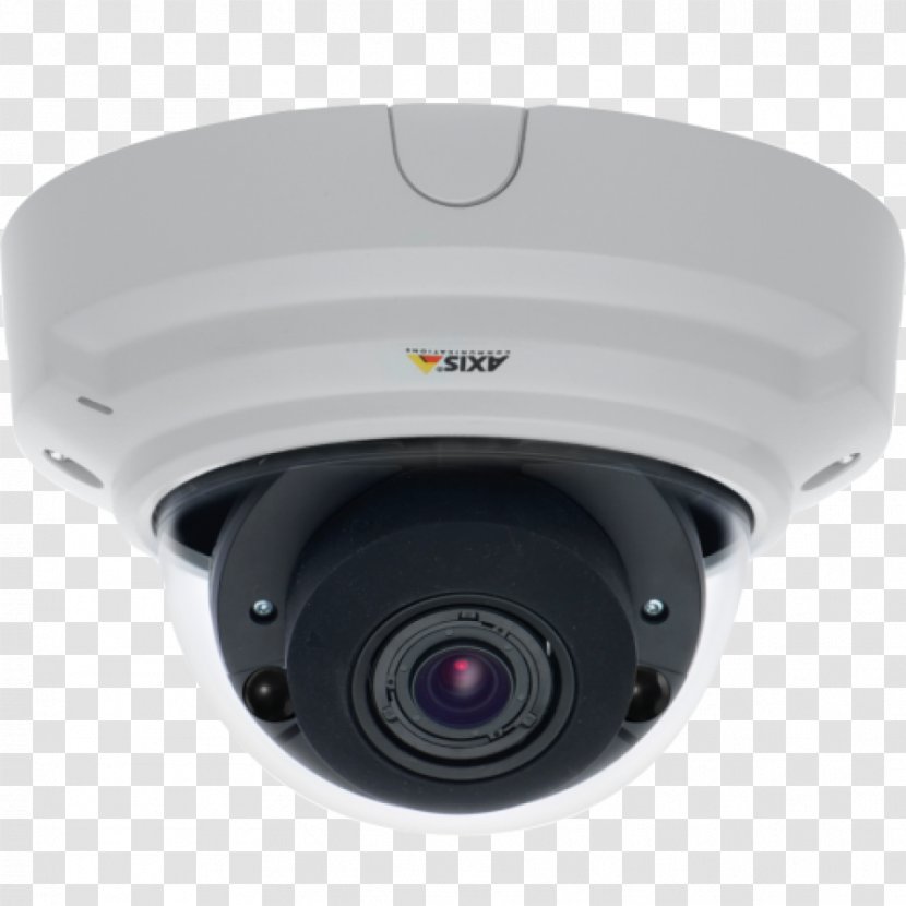 Axis Communications IP Camera 720p Wireless Security - Dome Transparent PNG