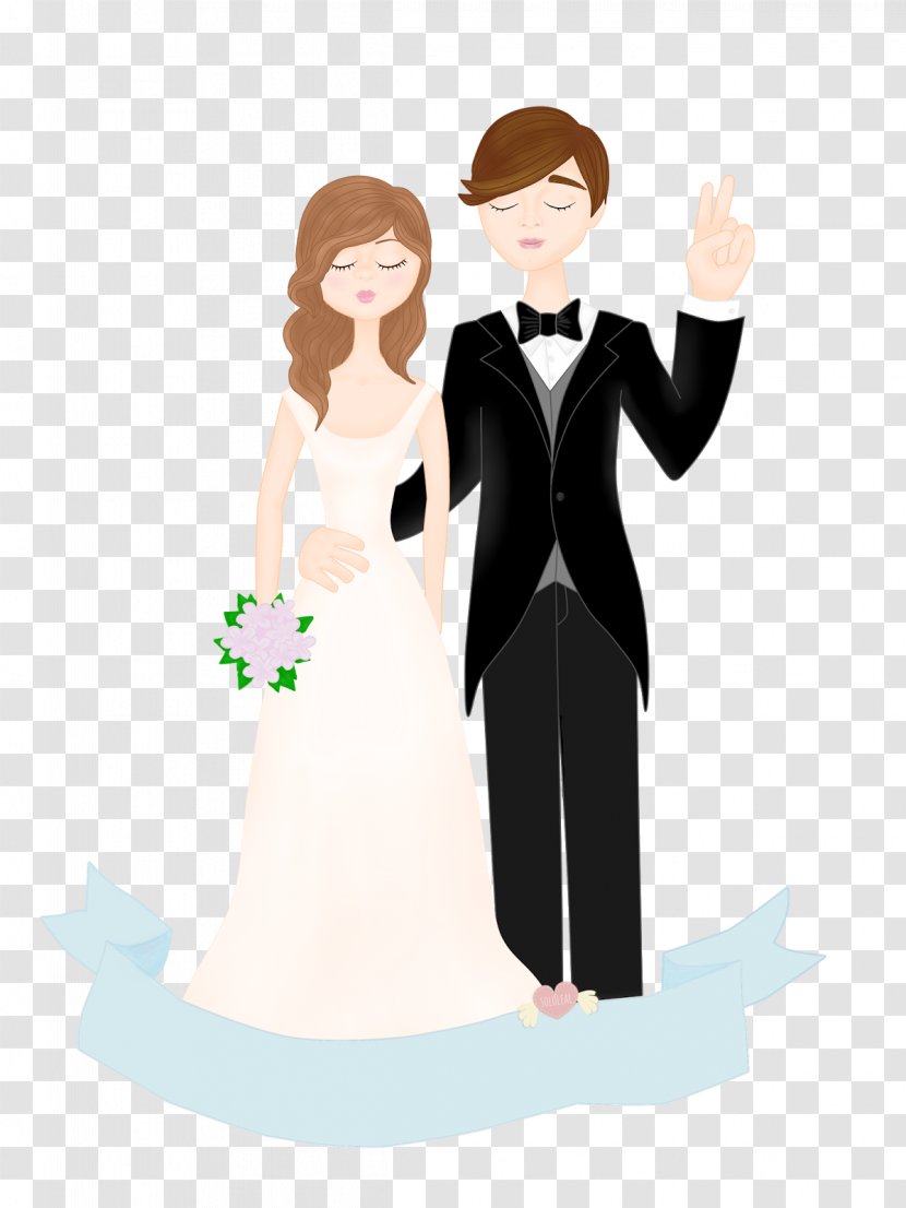 Tuxedo Wedding Bridegroom Marriage - Frame Transparent PNG