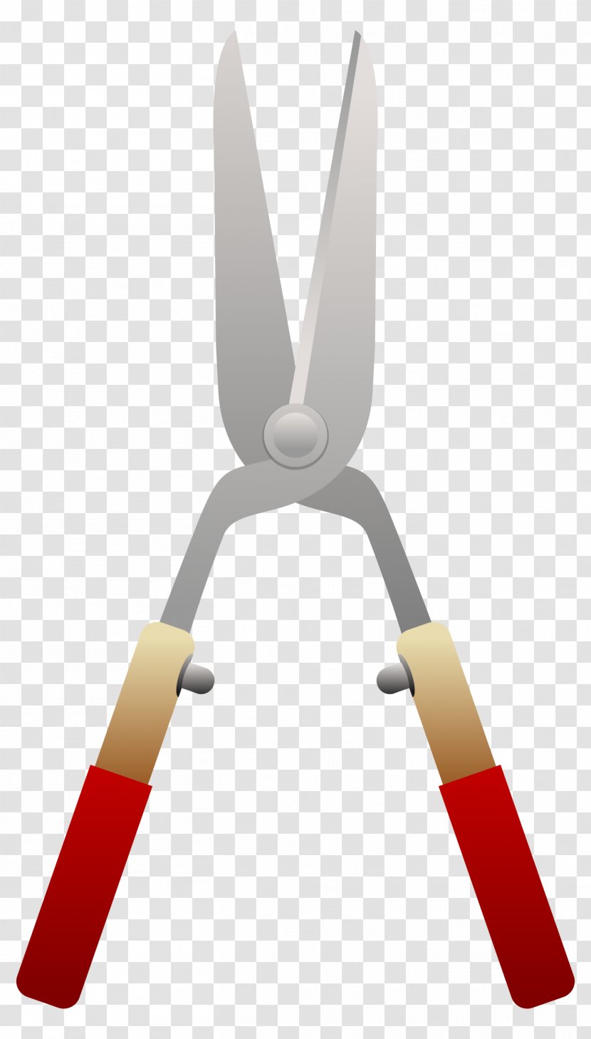 Pruning Shears Cisaille Hedge Trimmer Clip Art - Scissors Transparent PNG