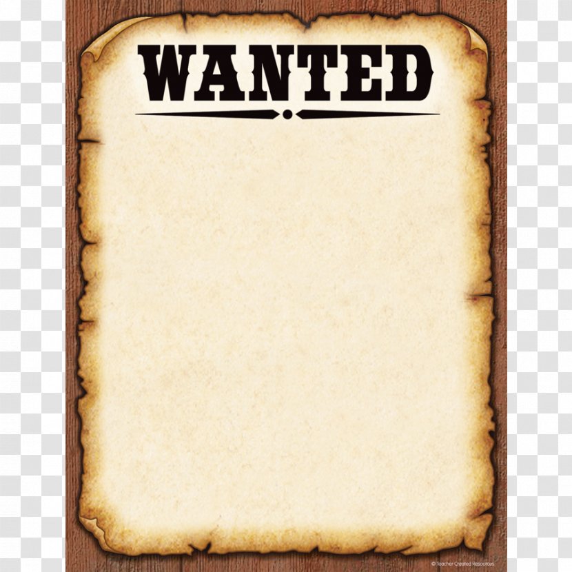 Paper Teacher Template Wanted Poster Education - Cosmetics Posters Transparent PNG