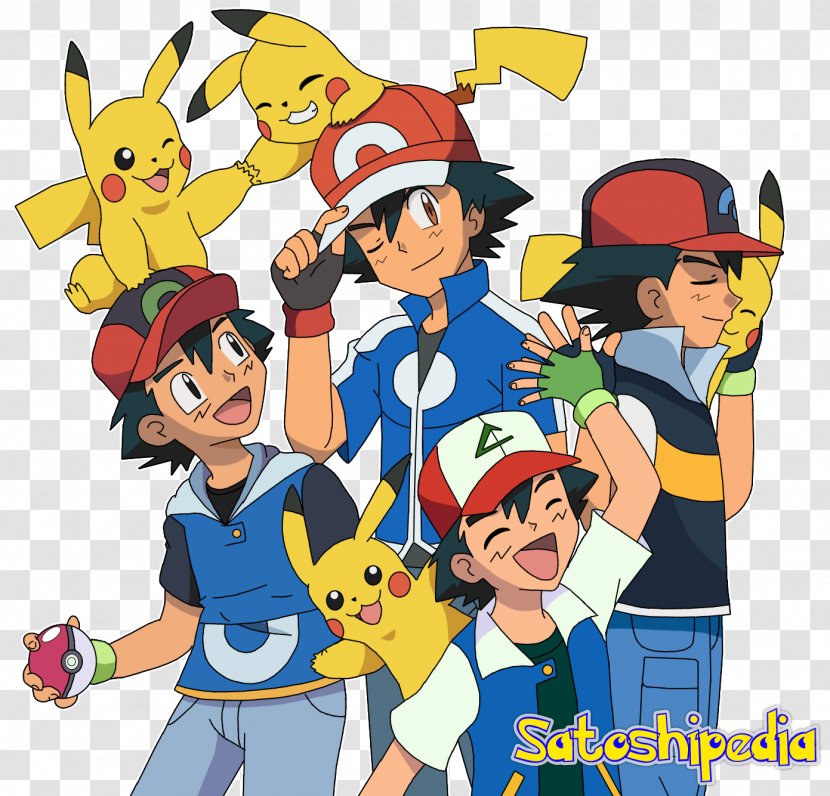 Pokemon Ash Ketchum Unisex Adult-Trucker Hat Serena Pikachu - Image Transparent PNG