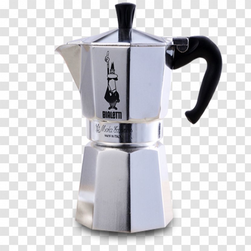 Espresso Coffee Moka Pot Cafe Caffxe8 Mocha - Italian Cuisine - Stainless Steel Transparent PNG