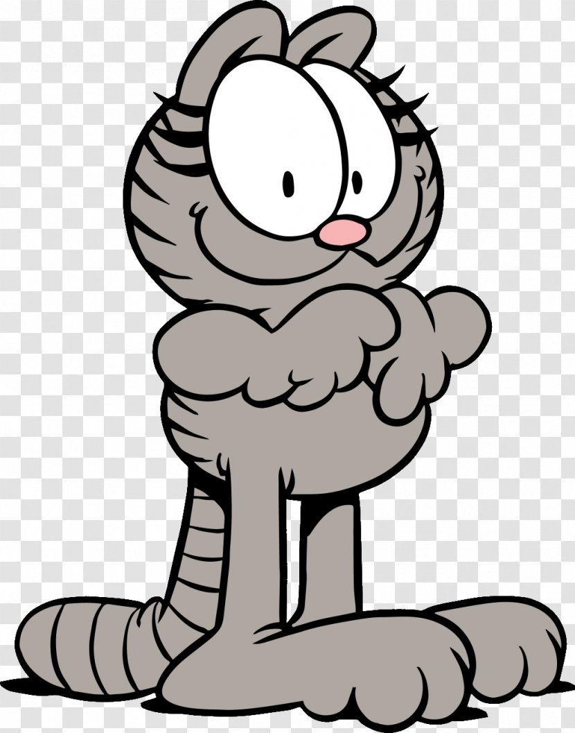 Garfield Nermal Tabby Cat Character - Frame Transparent PNG