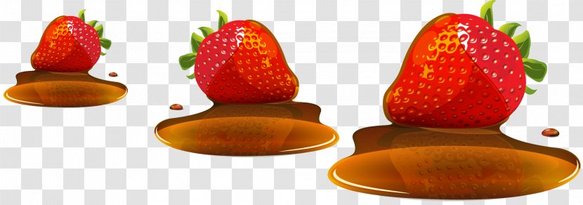 Strawberry Food Clip Art - Vector Transparent PNG