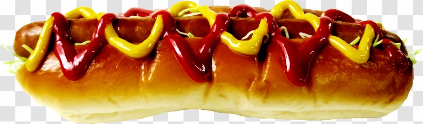 Hot Dog Toast Sandwich Fast Food Breakfast Egg - Ketchup Transparent PNG