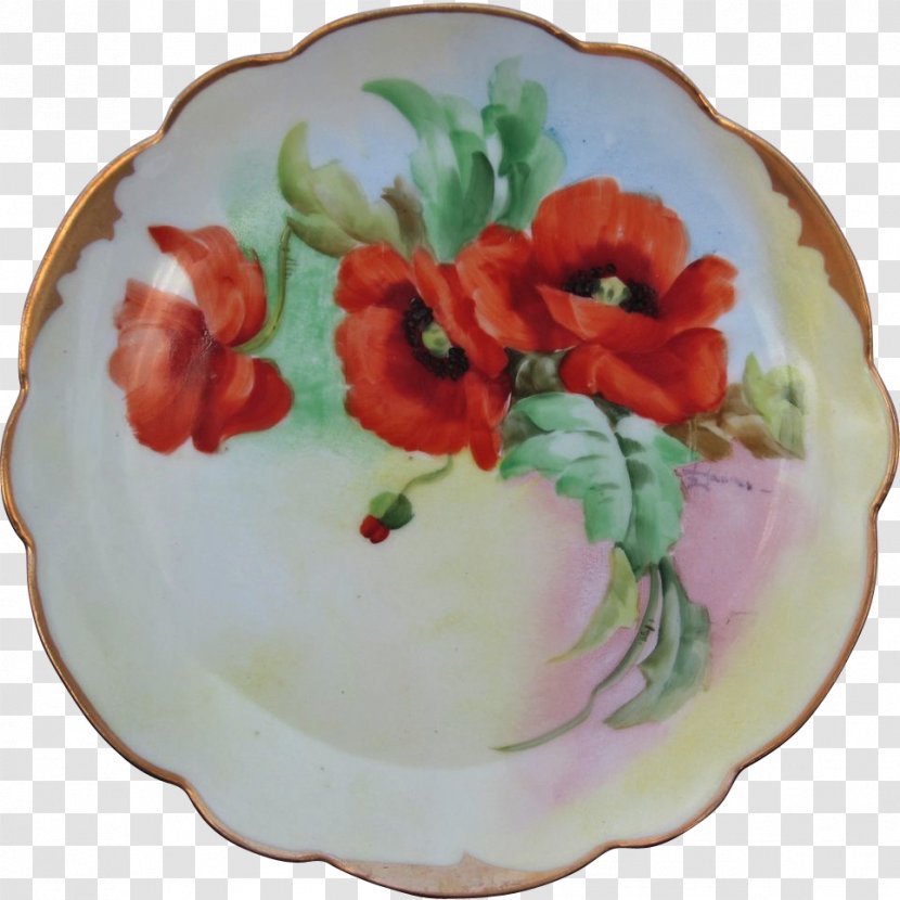 Plate Porcelain Saucer Flower - Hand-painted Mountain Landscape Painting Transparent PNG