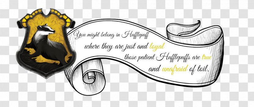 Sorting Hat Helga Hufflepuff Slytherin House Gryffindor Hogwarts - Quotation Transparent PNG