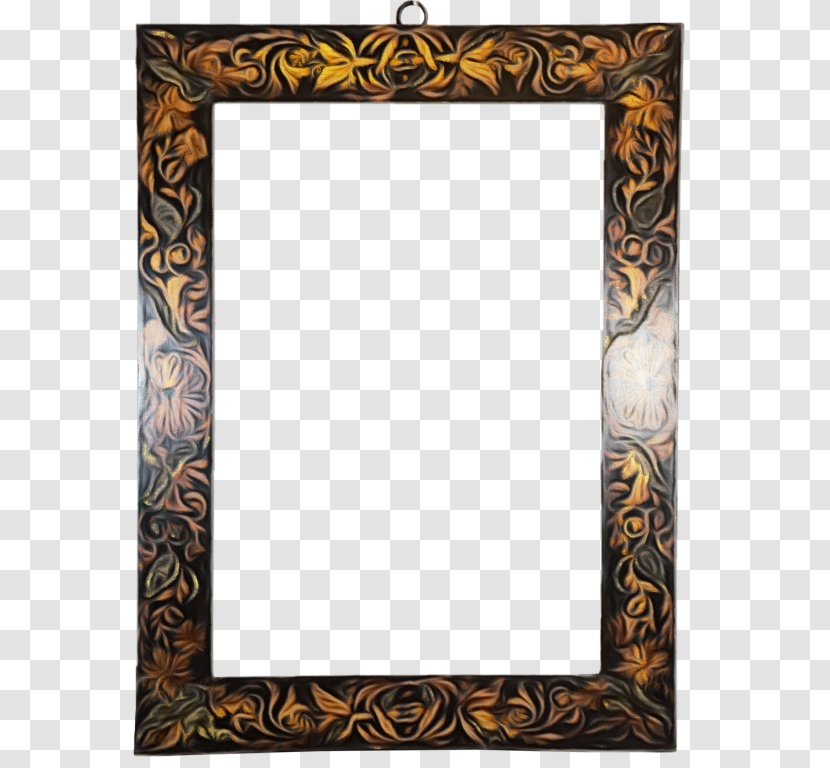 Brown Background Frame - Classical Antiquity - Interior Design Visual Arts Transparent PNG