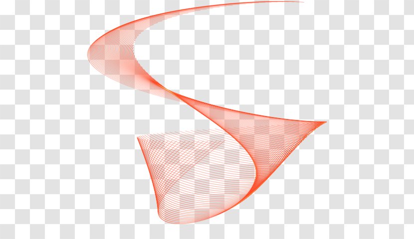Line - Orange - Peach Transparent PNG