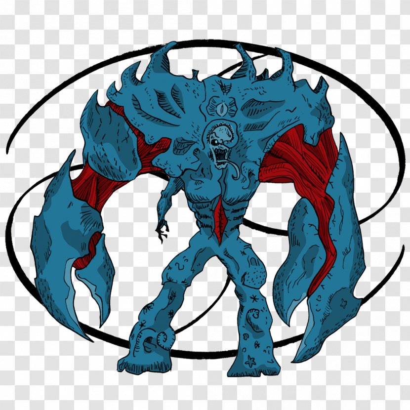 Demon Organism Legendary Creature Clip Art - Fictional Character Transparent PNG
