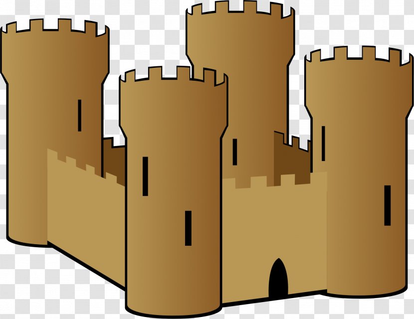 Sand Art And Play Clip - Free Castle Clipart Transparent PNG