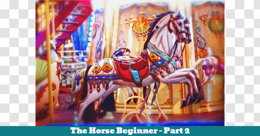 Carousel Horse Amusement Park Carnival Equestrian - Fun Transparent PNG