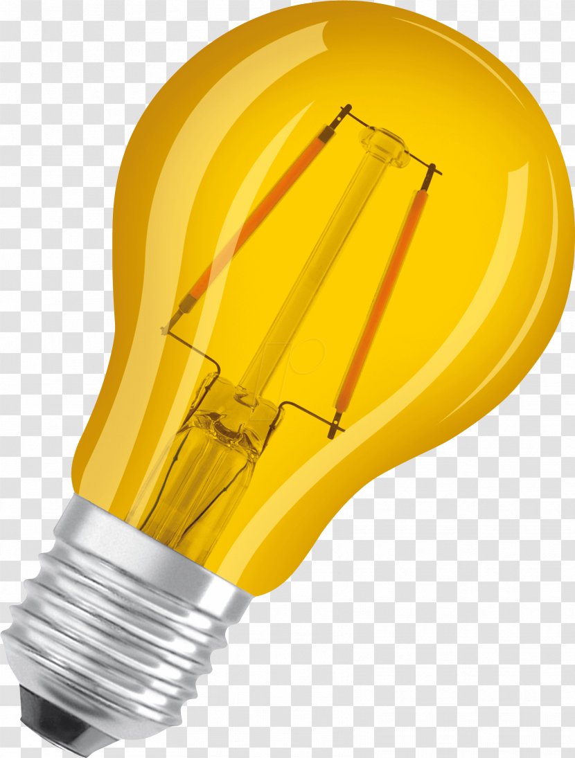 Incandescent Light Bulb LED Lamp Edison Screw Lighting - Lightemitting Diode Transparent PNG