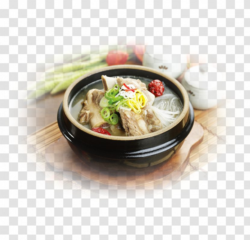 Bak Kut Teh Korean Cuisine Chinese Restaurant Bossam - Iw Transparent PNG