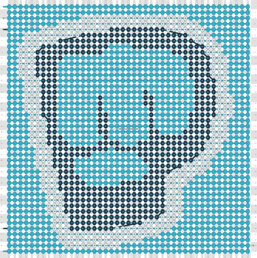 Bead Friendship Bracelet Barbecue Pattern - Rectangle Transparent PNG