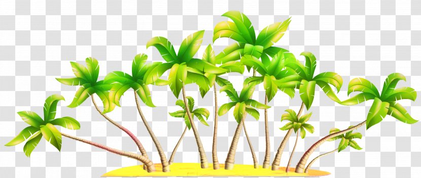 Clip Art Vector Graphics Palm Trees Transparency - Silhouette - Grass Transparent PNG