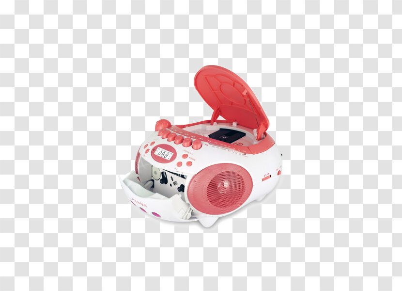 Tape Recorder USB Flash Drive Compact Cassette Disc - Usb - Panda (PANDA) Player Prenatal Machine Recorders Red Transparent PNG