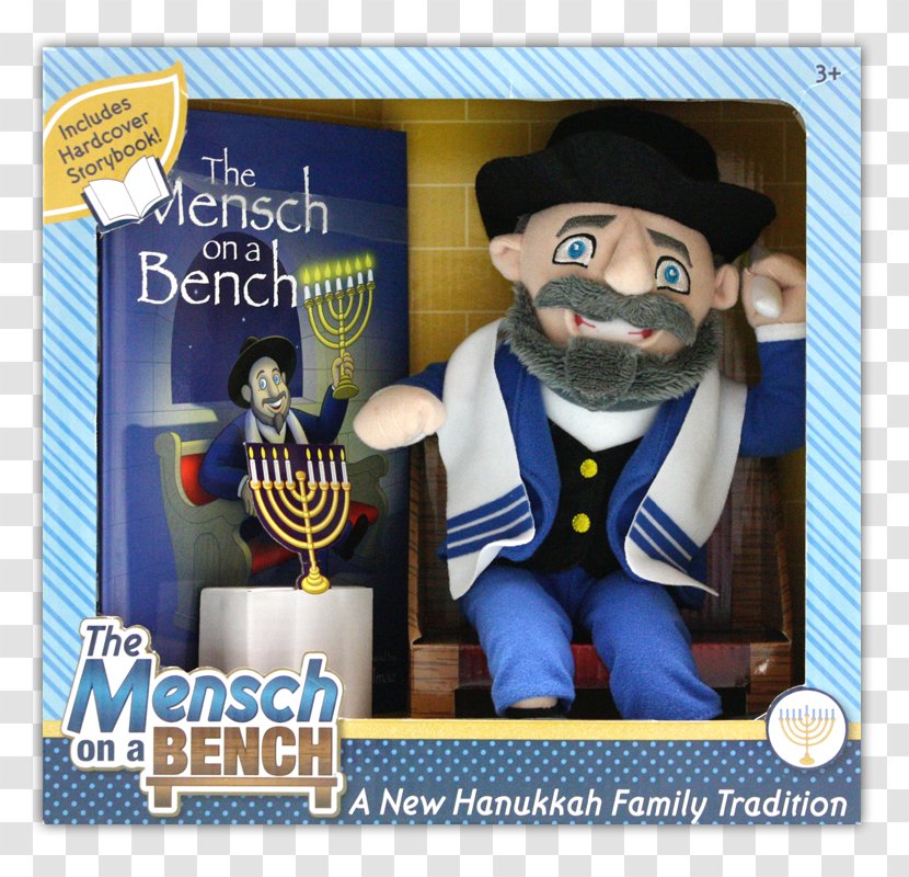 The Mensch On A Bench Elf Shelf Judaism Jewish People - Religion Transparent PNG