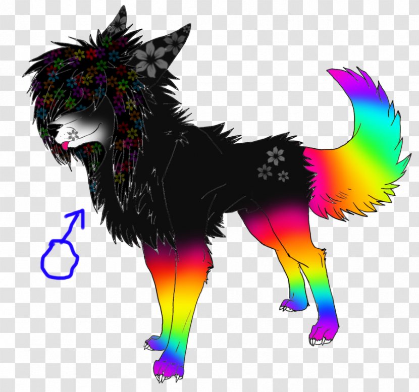 Dog Image Illustration Graphics DeviantArt - Supernatural Creature - Scene Emo Wolf Drawings Transparent PNG