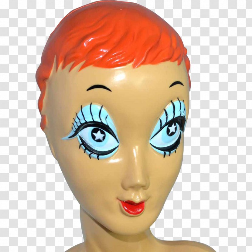 Forehead Mannequin Chin Eyebrow Cheek - Twiggy Transparent PNG