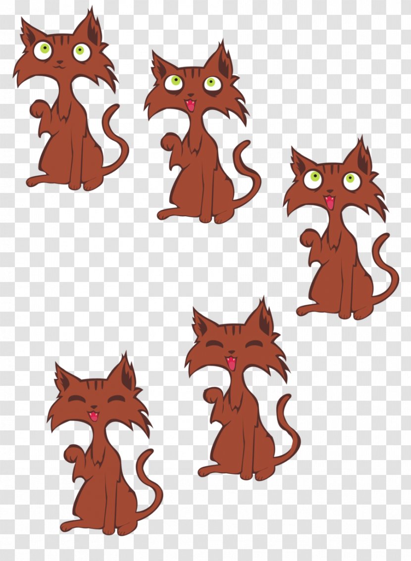 Cat Dog Clip Art Illustration Canidae - Tail Transparent PNG