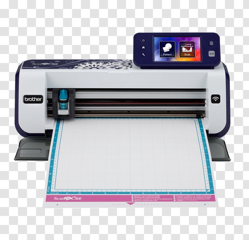 Brother Industries Image Scanner Paper ScanNCut CM900 Machine - Textile - Flex Printing Transparent PNG