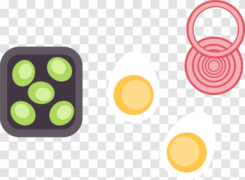 Onion Ring - Rectangle - Vector Transparent PNG