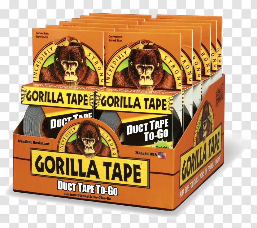 Adhesive Tape Gorilla Glue - Duck Transparent PNG