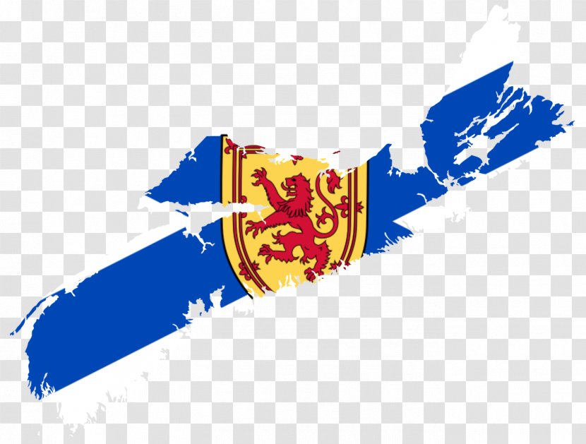Flag Of Nova Scotia Map Canning Image Transparent PNG