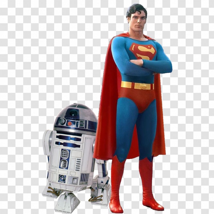 Superman R2-D2 English Grammar Conditional Mood Superhero - Electric Blue - Little Transparent PNG