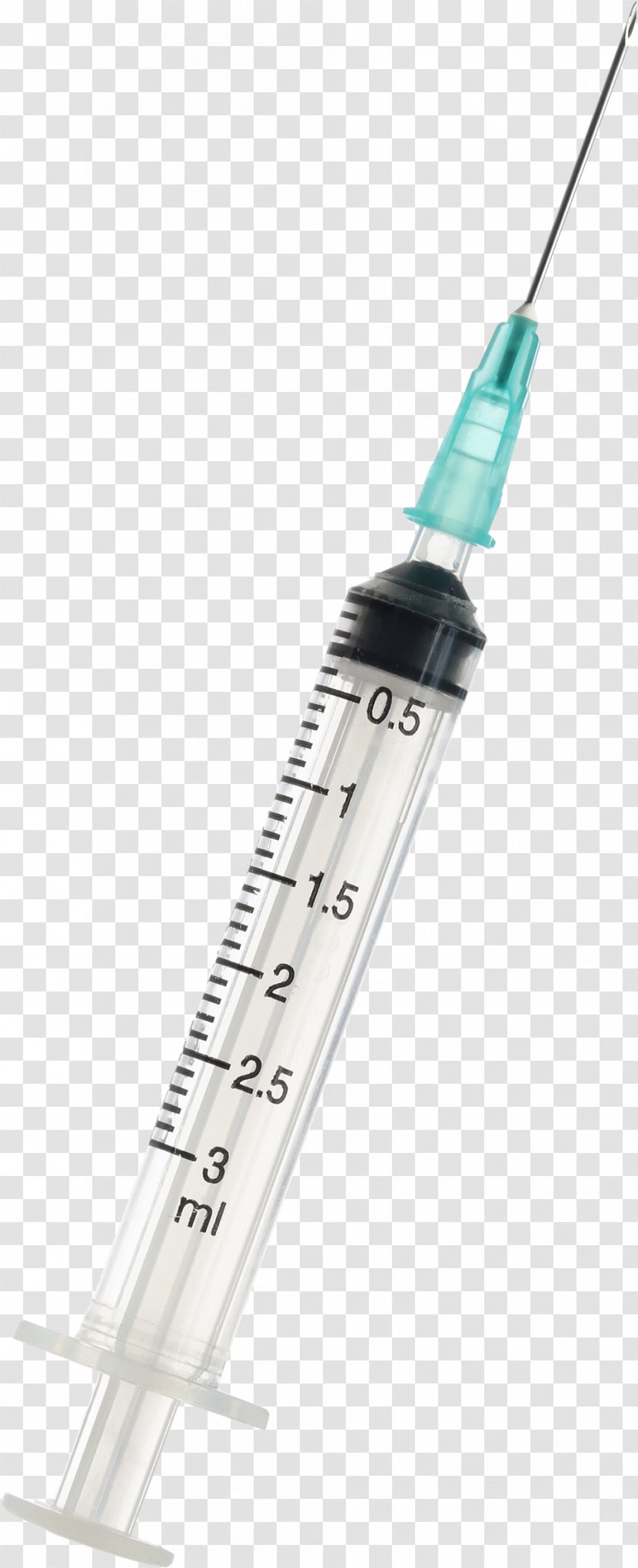Syringe Hypodermic Needle Transparent PNG