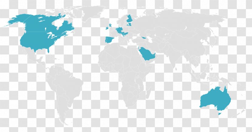 World Map English Serbian Transparent PNG
