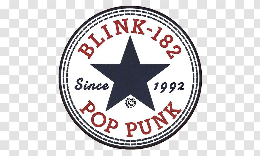 Blink-182 Punk Rock Converse - Band Pop Transparent PNG