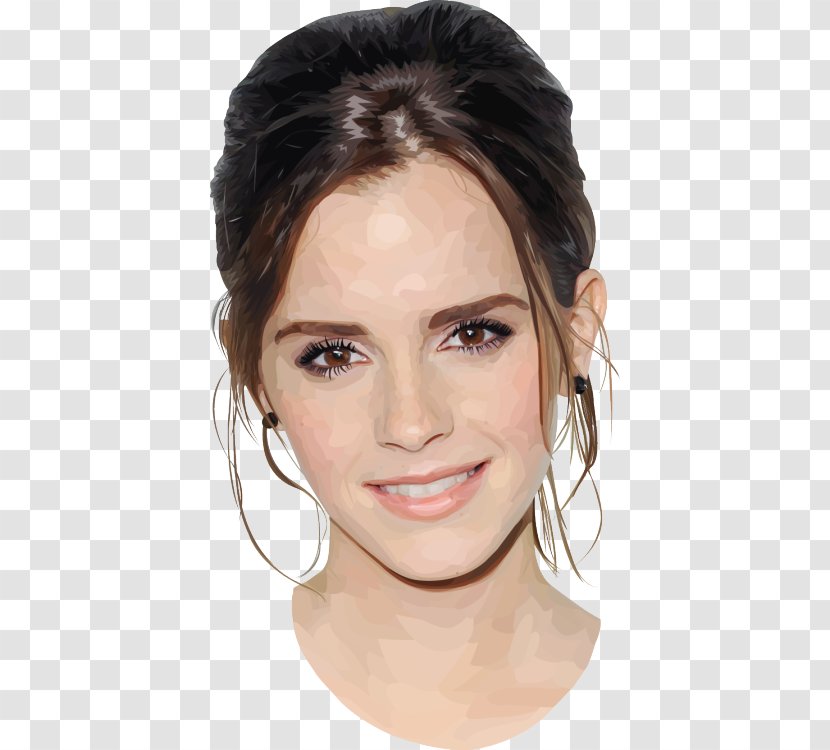 Emma Watson Hermione Granger Cosmetics Harry Potter And The Philosopher's Stone Updo - Forehead - Keira Knightley Transparent PNG