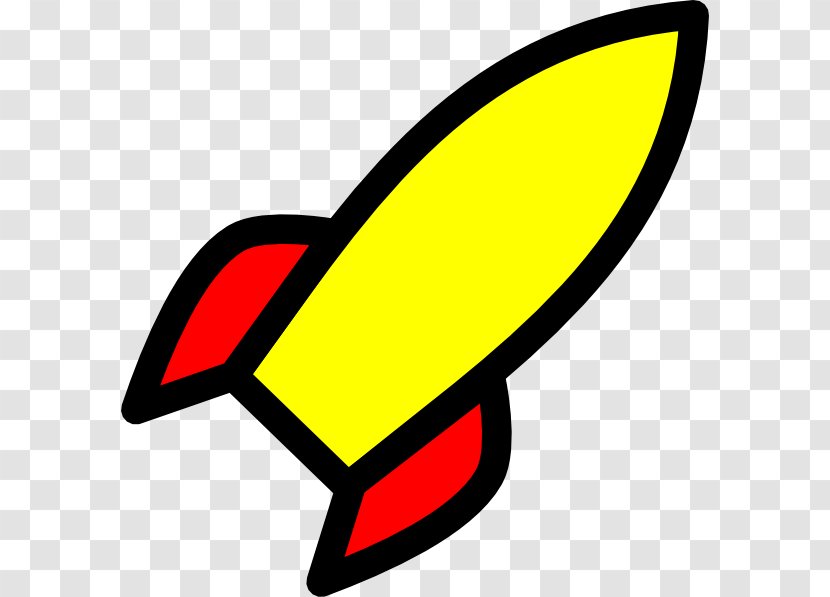 Rocket Spacecraft Animation Clip Art - Yellow Transparent PNG