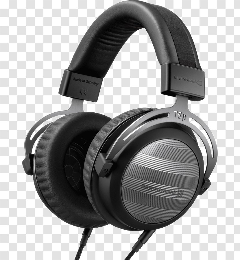 Beyerdynamic T 5 P Headphones Audiophile 1 (2nd Gen) Transparent PNG