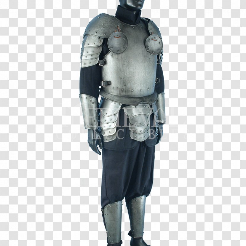 Plate Armour Body Armor Cuirass Knight - Components Of Medieval Transparent PNG