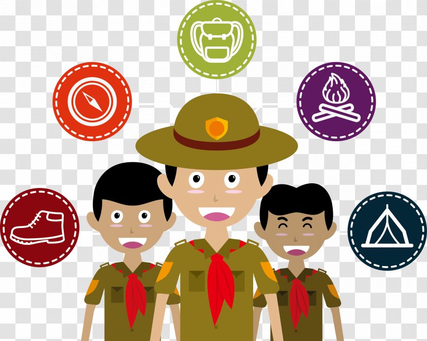 Scouting Euclidean Vector Illustration - Play - Boy Scouts Transparent PNG