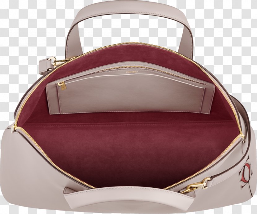 Handbag Calf Leather Tote Bag - Model Transparent PNG