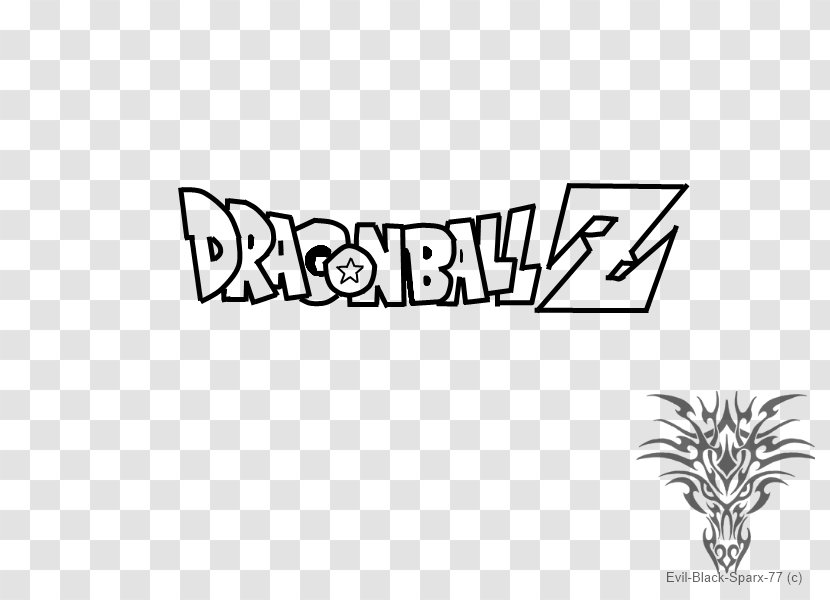 Goku Black And White Vegeta Logo Dragon Ball - Tree Transparent PNG