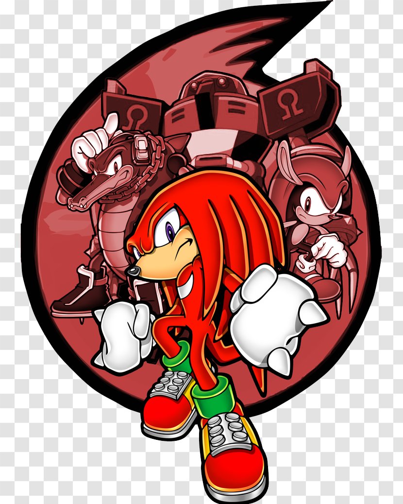 Clip Art Vector Graphics Illustration Image - Cartoon - Knuckles The Echidna Transparent PNG