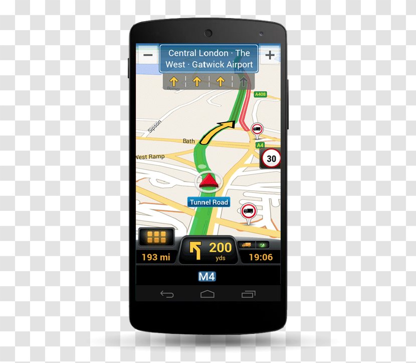 Feature Phone Smartphone GPS Navigation Systems Satellite Handheld Devices - Gps Device Transparent PNG