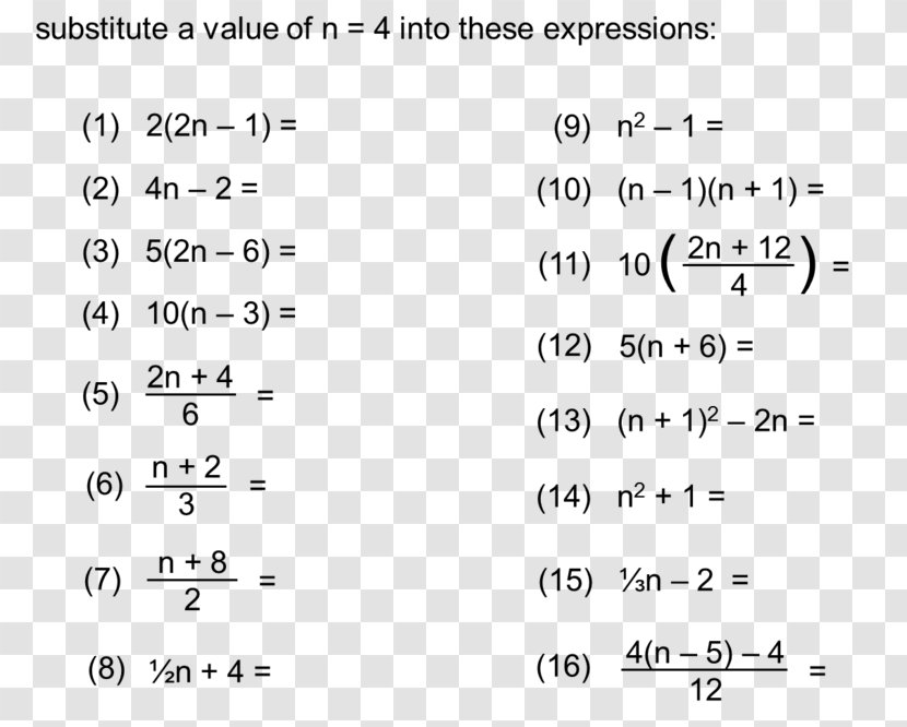 Number Definitions Of Mathematics Change Variables Question - Tree - Tags Page Transparent PNG