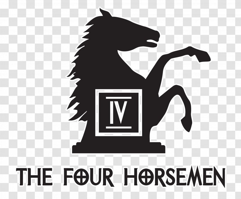 Logo Four Horsemen Of The Apocalypse Pub Ale Beer - Watercolor - Horse Transparent PNG