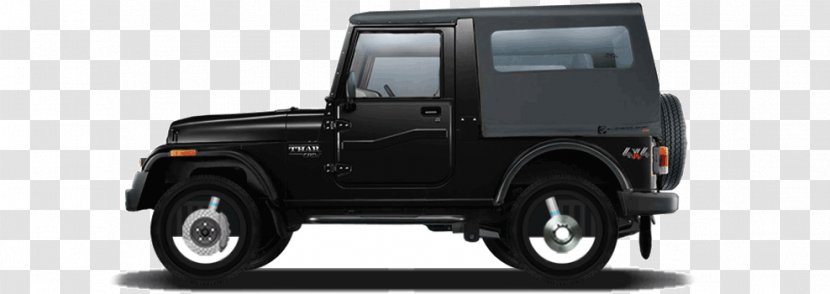 Tire Mahindra Thar CRDe Jeep Car & - Crde Transparent PNG