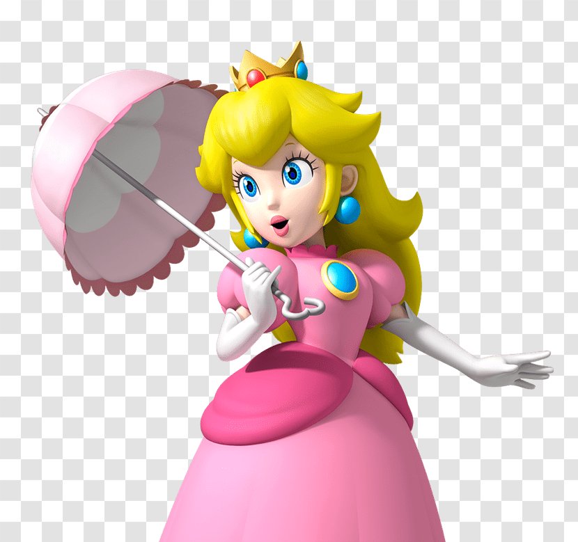Super Princess Peach Mario Bros. - Smash Bros Transparent PNG