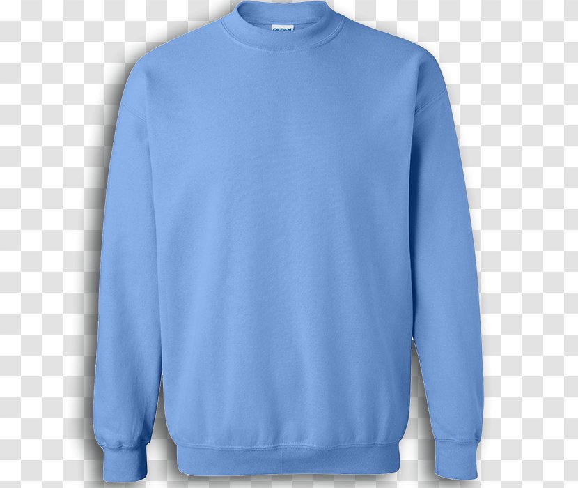 Long-sleeved T-shirt Shoulder - Cobalt Blue Transparent PNG